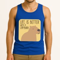 Capybara Design For Capibara Owner Cool Mammal Tank Top