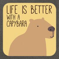 Capybara Design For Capibara Owner Cool Mammal Cotton Canvas Backpack