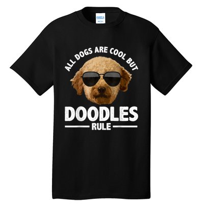 Cute Doodle For Men Women Golden Doodle Labradoodle Dog Tall T-Shirt