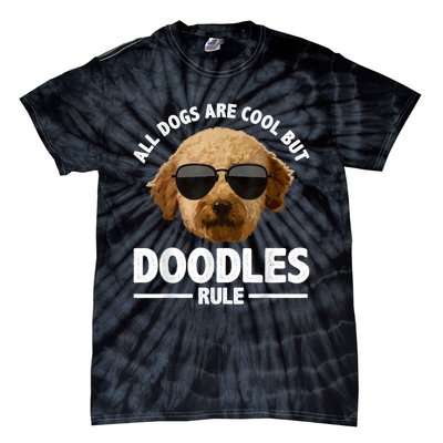 Cute Doodle For Men Women Golden Doodle Labradoodle Dog Tie-Dye T-Shirt