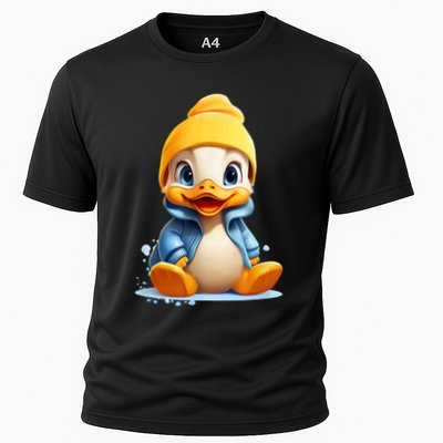 Cute Duckling Funny Duckling Lover Baby Duck Cooling Performance Crew T-Shirt
