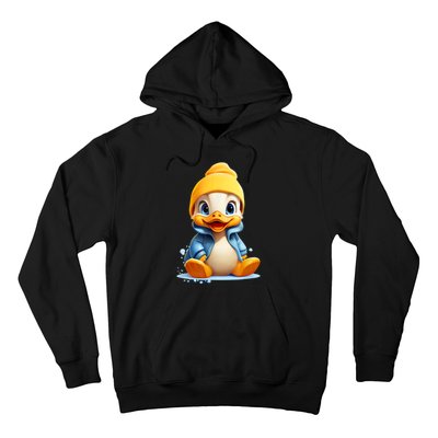 Cute Duckling Funny Duckling Lover Baby Duck Hoodie