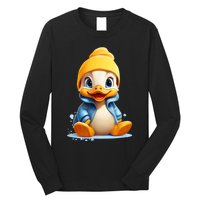 Cute Duckling Funny Duckling Lover Baby Duck Long Sleeve Shirt