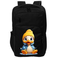 Cute Duckling Funny Duckling Lover Baby Duck Impact Tech Backpack