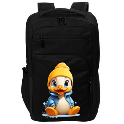 Cute Duckling Funny Duckling Lover Baby Duck Impact Tech Backpack