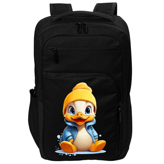 Cute Duckling Funny Duckling Lover Baby Duck Impact Tech Backpack