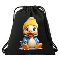 Cute Duckling Funny Duckling Lover Baby Duck Drawstring Bag