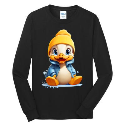 Cute Duckling Funny Duckling Lover Baby Duck Tall Long Sleeve T-Shirt