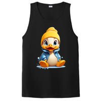 Cute Duckling Funny Duckling Lover Baby Duck PosiCharge Competitor Tank