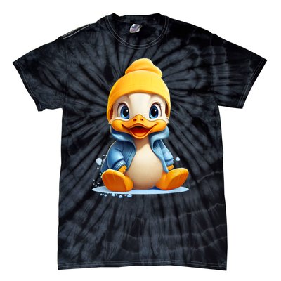 Cute Duckling Funny Duckling Lover Baby Duck Tie-Dye T-Shirt