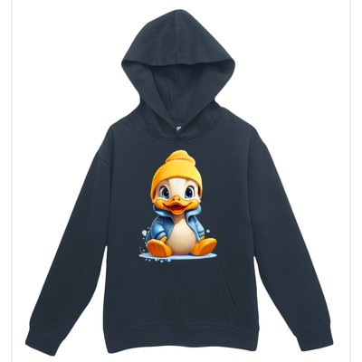 Cute Duckling Funny Duckling Lover Baby Duck Urban Pullover Hoodie