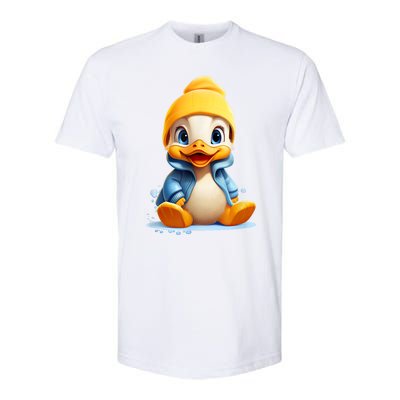 Cute Duckling Funny Duckling Lover Baby Duck Softstyle CVC T-Shirt