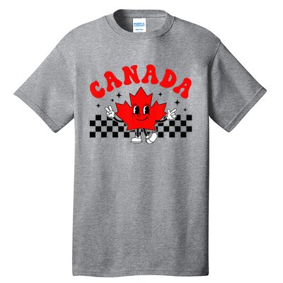 Canada Day Funny Retro Maple Leaf Canada Day Tall T-Shirt