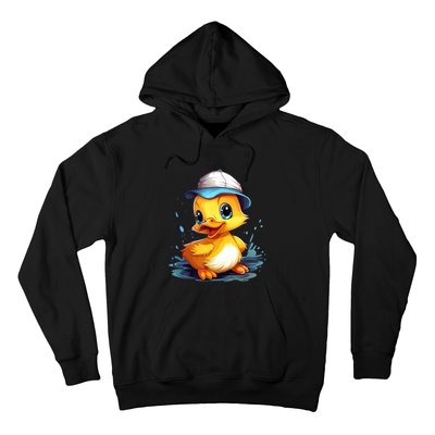 Cute Duckling Funny Duckling Lover Baby Duck Hoodie