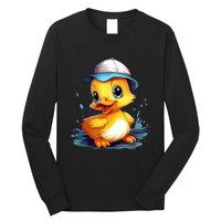 Cute Duckling Funny Duckling Lover Baby Duck Long Sleeve Shirt