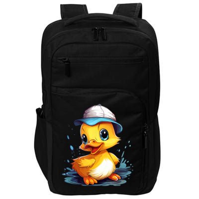 Cute Duckling Funny Duckling Lover Baby Duck Impact Tech Backpack