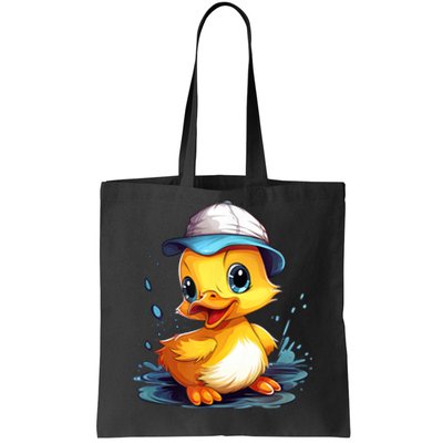 Cute Duckling Funny Duckling Lover Baby Duck Tote Bag