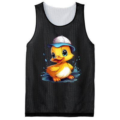 Cute Duckling Funny Duckling Lover Baby Duck Mesh Reversible Basketball Jersey Tank