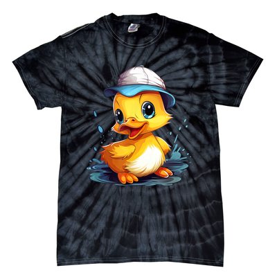 Cute Duckling Funny Duckling Lover Baby Duck Tie-Dye T-Shirt