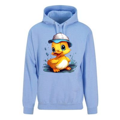 Cute Duckling Funny Duckling Lover Baby Duck Unisex Surf Hoodie