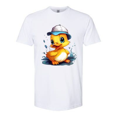 Cute Duckling Funny Duckling Lover Baby Duck Softstyle CVC T-Shirt