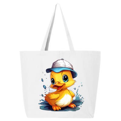 Cute Duckling Funny Duckling Lover Baby Duck 25L Jumbo Tote