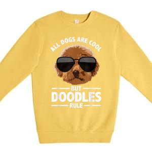 Cute Doodle For Men Women Golden Doodle Labradoodle Dog Premium Crewneck Sweatshirt