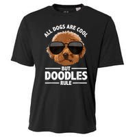 Cute Doodle For Men Women Golden Doodle Labradoodle Dog Cooling Performance Crew T-Shirt