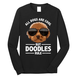 Cute Doodle For Men Women Golden Doodle Labradoodle Dog Long Sleeve Shirt