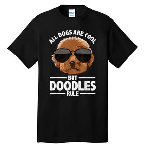 Cute Doodle For Men Women Golden Doodle Labradoodle Dog Tall T-Shirt