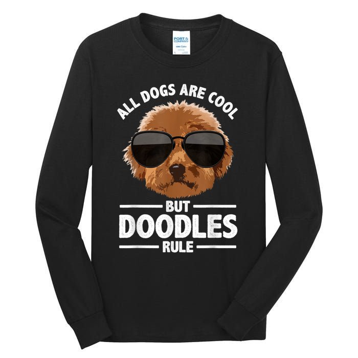 Cute Doodle For Men Women Golden Doodle Labradoodle Dog Tall Long Sleeve T-Shirt