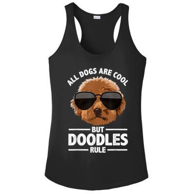 Cute Doodle For Men Women Golden Doodle Labradoodle Dog Ladies PosiCharge Competitor Racerback Tank