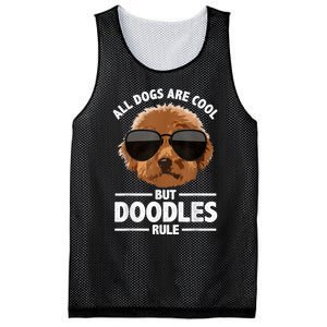 Cute Doodle For Men Women Golden Doodle Labradoodle Dog Mesh Reversible Basketball Jersey Tank