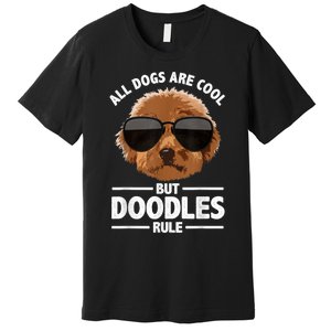 Cute Doodle For Men Women Golden Doodle Labradoodle Dog Premium T-Shirt