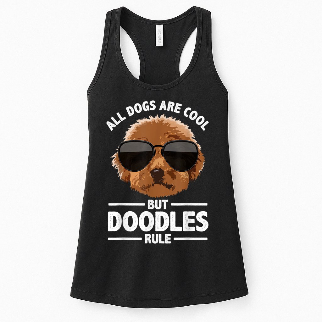 Cute Doodle For Men Women Golden Doodle Labradoodle Dog Womens Tank Top