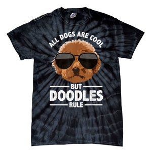 Cute Doodle For Men Women Golden Doodle Labradoodle Dog Tie-Dye T-Shirt