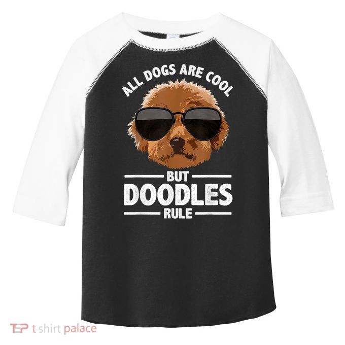 Cute Doodle For Men Women Golden Doodle Labradoodle Dog Toddler Fine Jersey T-Shirt