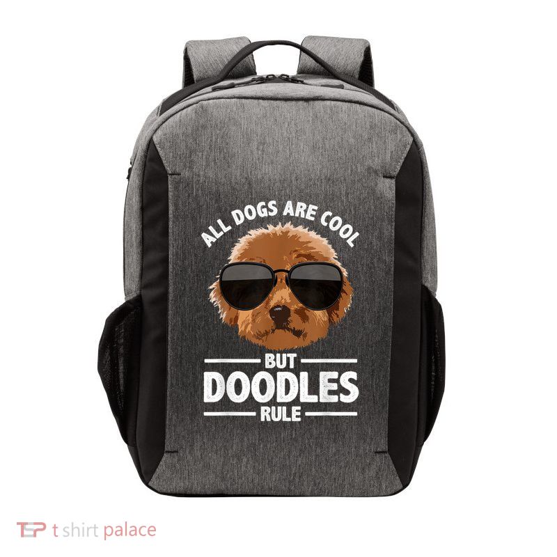 Cute Doodle For Men Women Golden Doodle Labradoodle Dog Vector Backpack