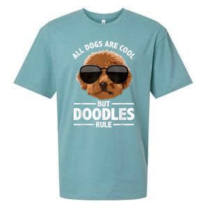 Cute Doodle For Men Women Golden Doodle Labradoodle Dog Sueded Cloud Jersey T-Shirt