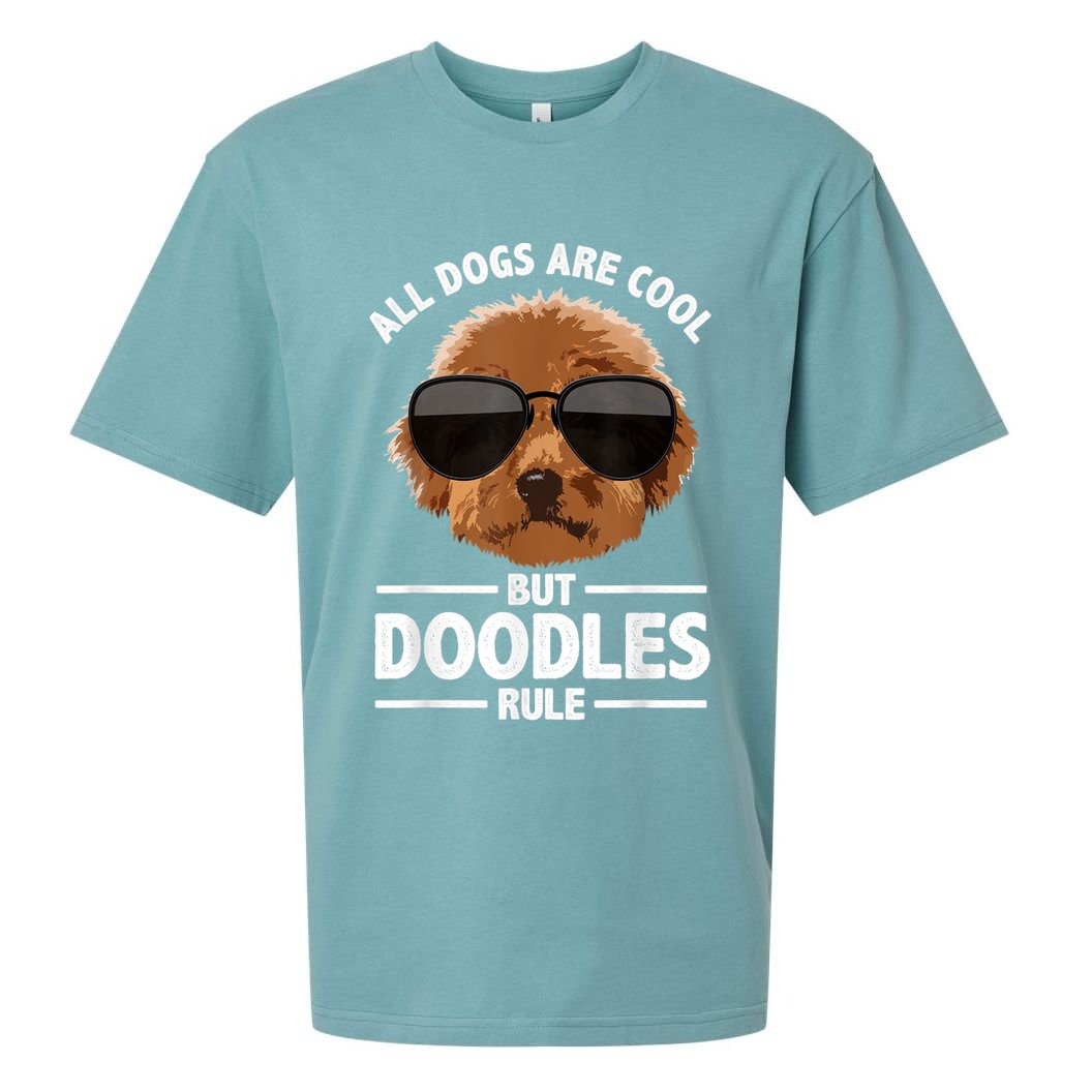 Cute Doodle For Men Women Golden Doodle Labradoodle Dog Sueded Cloud Jersey T-Shirt