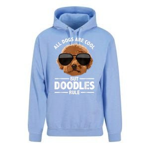 Cute Doodle For Men Women Golden Doodle Labradoodle Dog Unisex Surf Hoodie