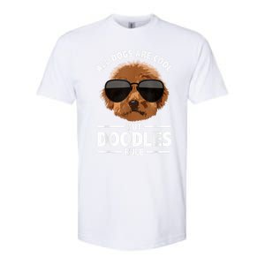 Cute Doodle For Men Women Golden Doodle Labradoodle Dog Softstyle CVC T-Shirt