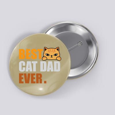 CAT DAD Fathers Day Kitty Daddy Papa Christmas Button