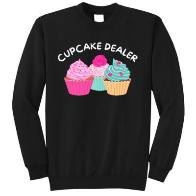 Cupcake Dealer Funny Cupcake Baker Pastry Baking Gift Sweatshirt