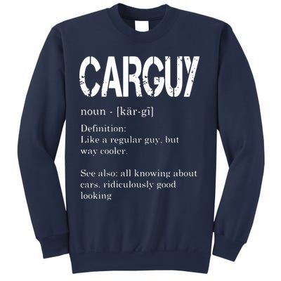 Carguy Definition Funny Car Lover Gift Sweatshirt