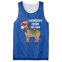 Christmas Donkey Funny American Italian Xmas Gift Mesh Reversible Basketball Jersey Tank