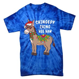 Christmas Donkey Funny American Italian Xmas Gift Tie-Dye T-Shirt