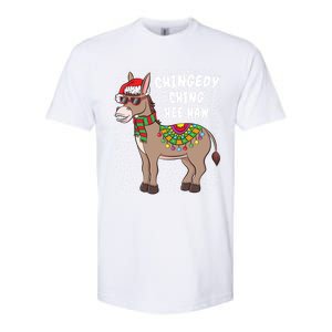 Christmas Donkey Funny American Italian Xmas Gift Softstyle CVC T-Shirt