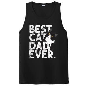 Cat Daddy Father Gift Best Cat Dad Ever PosiCharge Competitor Tank