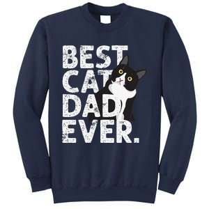 Cat Daddy Father Gift Best Cat Dad Ever Sweatshirt